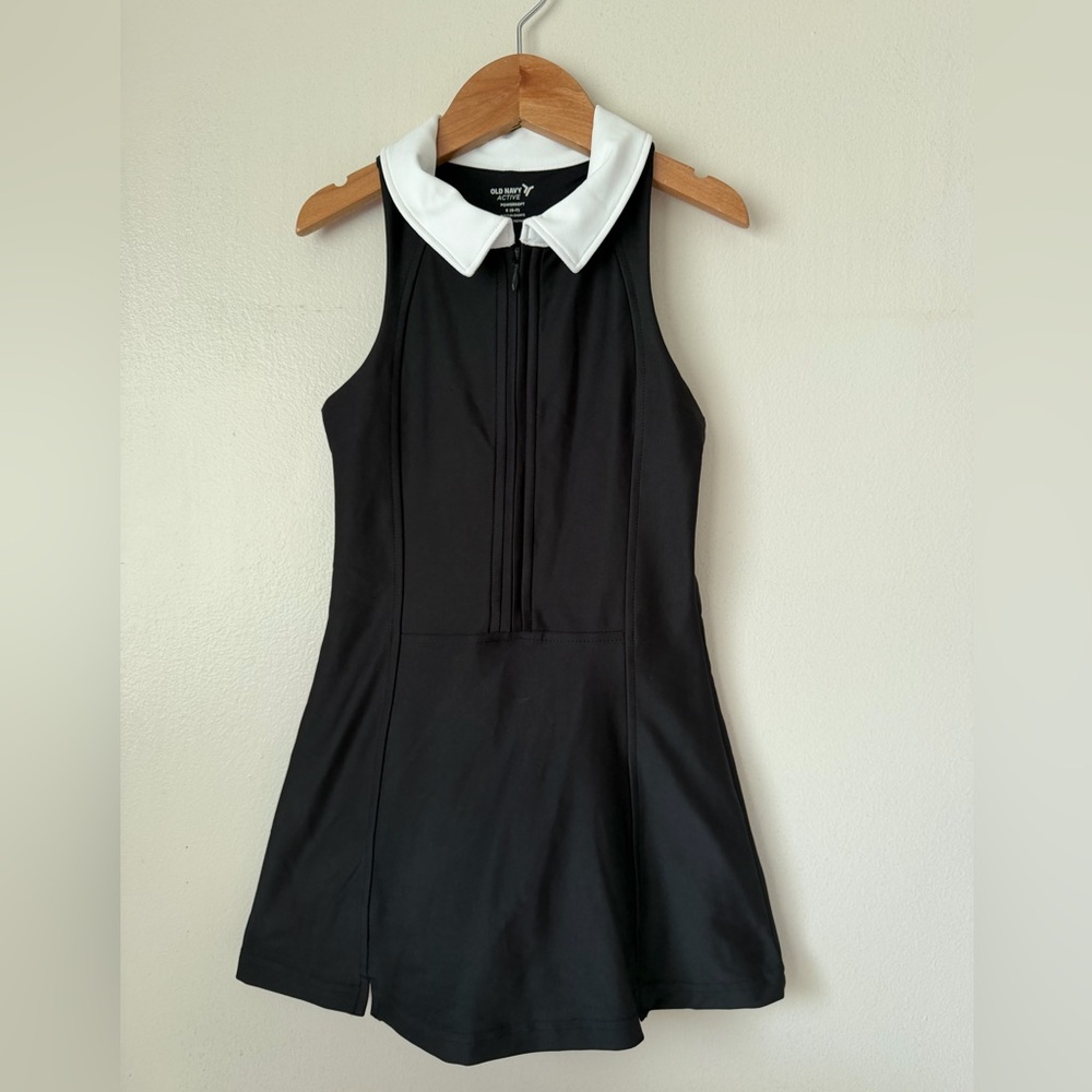 Girls Old Navy Active Dress with White Collar